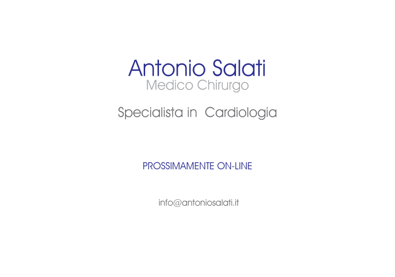 Antonio Salati - Medico Chirurgo - Specialista Cardiologia